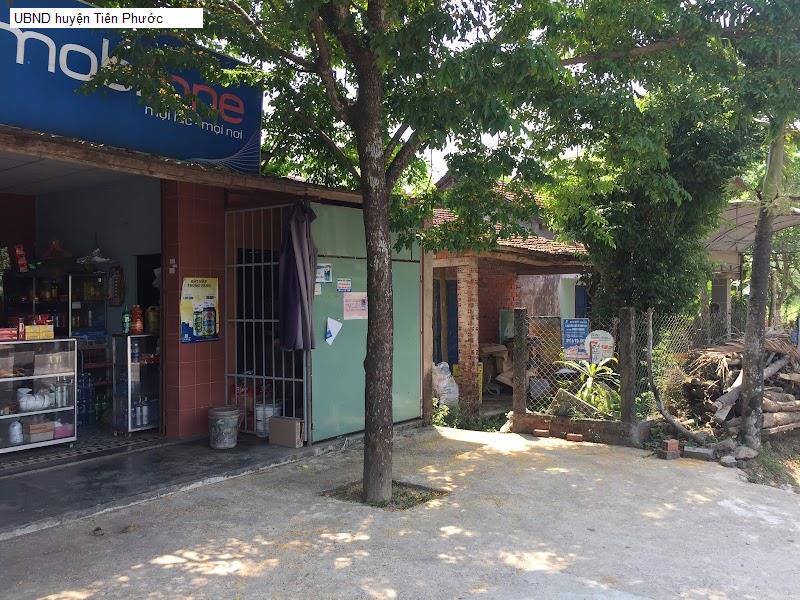 UBND huyện Tiên Phước