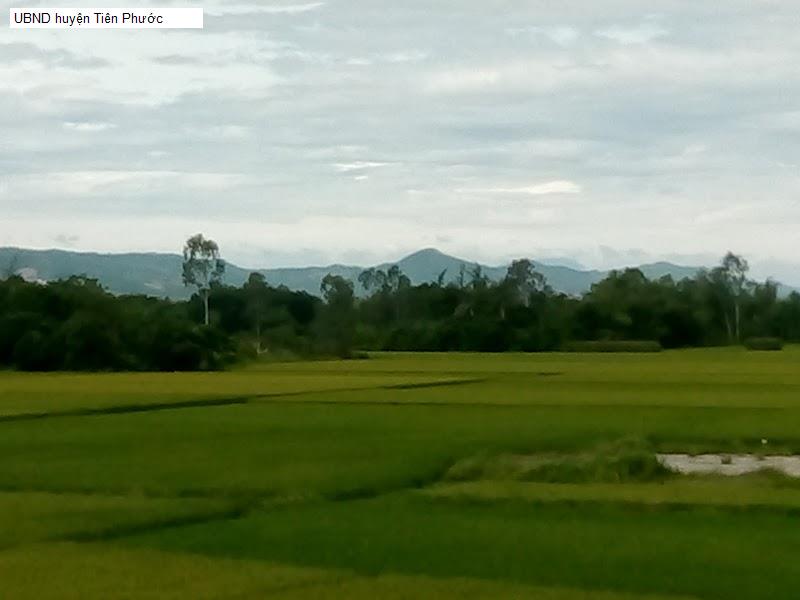 UBND huyện Tiên Phước