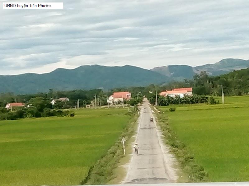 UBND huyện Tiên Phước