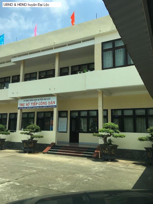 UBND & HĐND huyện Đại Lộc