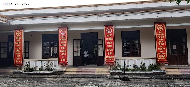 UBND xã Duy Hòa