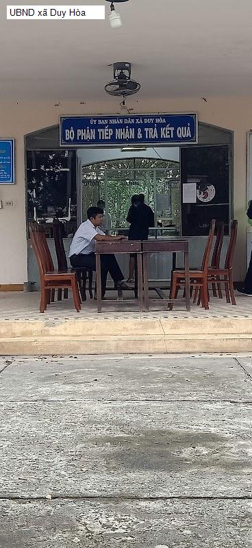 UBND xã Duy Hòa