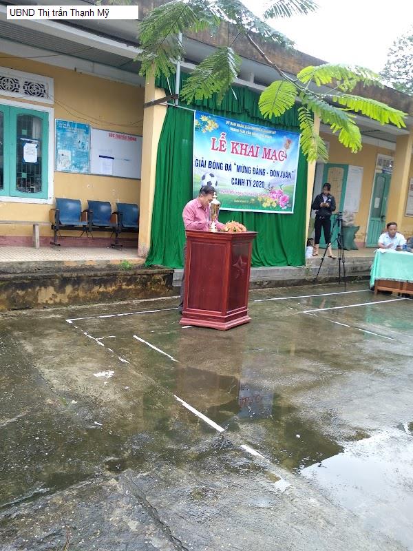 UBND Thị trấn Thạnh Mỹ