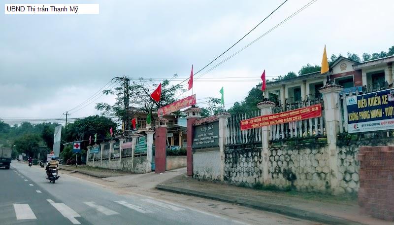 UBND Thị trấn Thạnh Mỹ