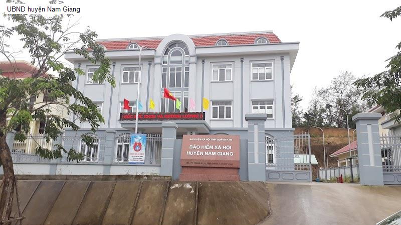 UBND huyện Nam Giang