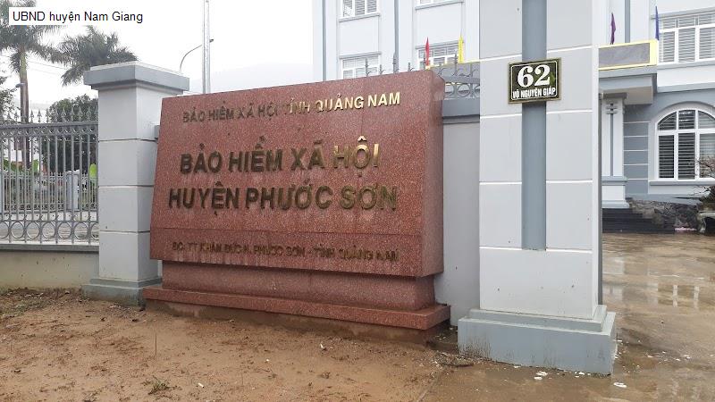 UBND huyện Nam Giang