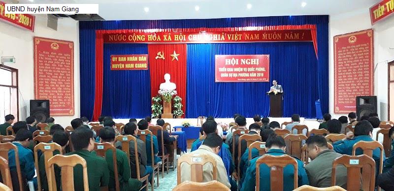 UBND huyện Nam Giang