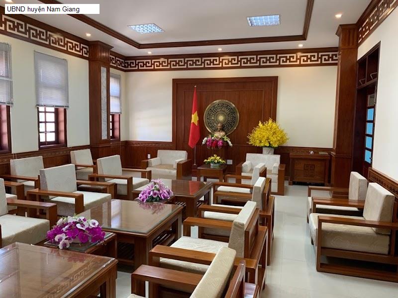 UBND huyện Nam Giang
