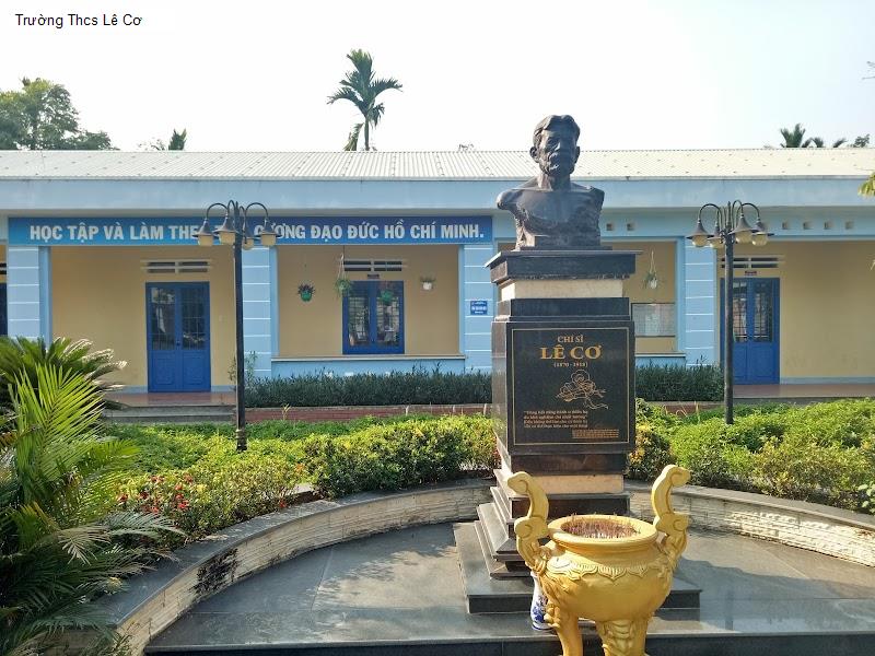 Trường Thcs Lê Cơ