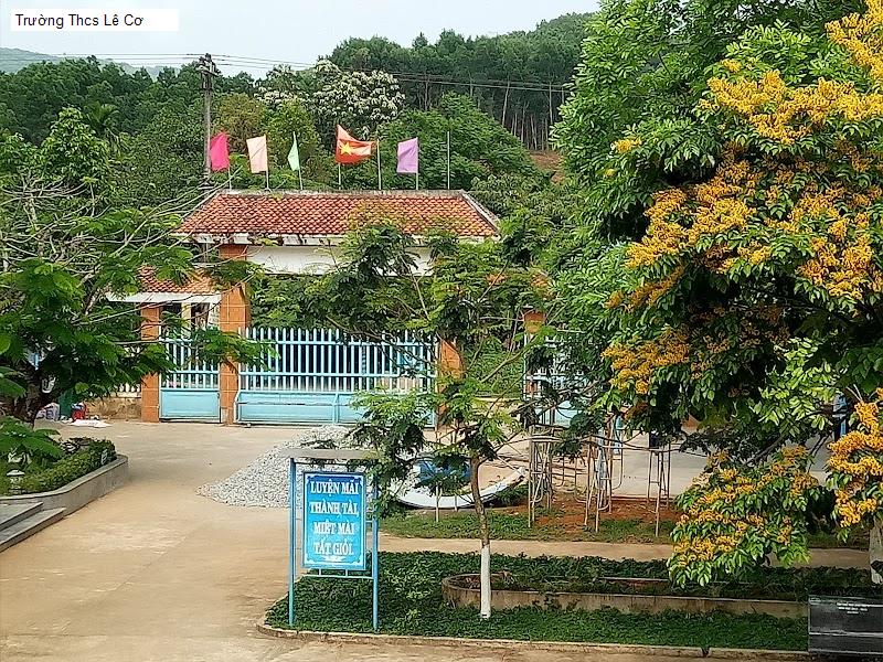 Trường Thcs Lê Cơ