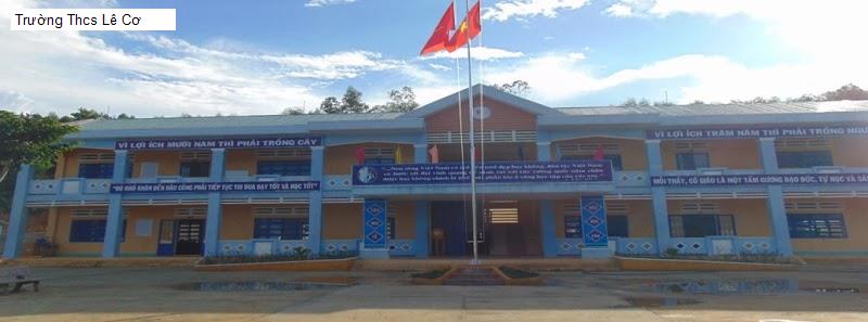 Trường Thcs Lê Cơ