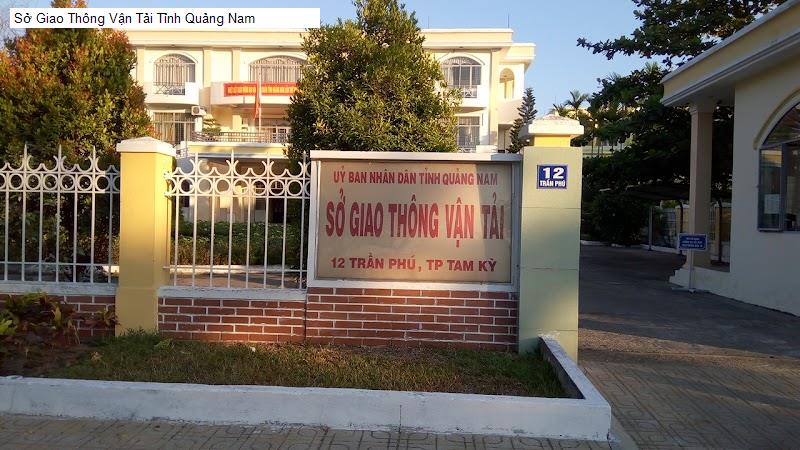 Sở Giao Thông Vận Tải Tỉnh Quảng Nam