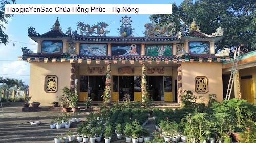 Chùa Hồng Phúc - Hạ Nông